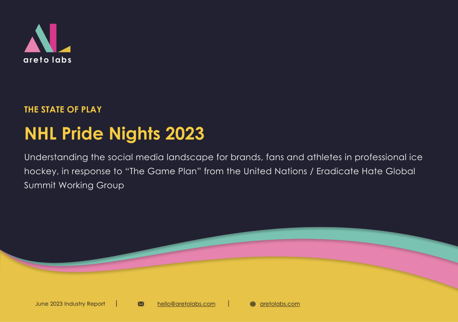NHL Pride Nights 2023 publication screenshot